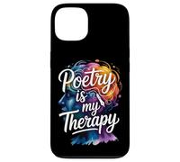 Poetry Is My Therapy Artistic Quote Case for iPhone 13