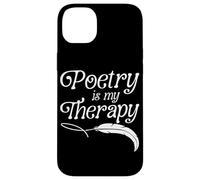 Poetry Is My Therapy Poet Writer Mental Health Case for iPhone 14 Plus