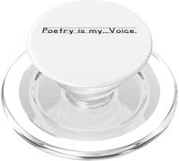 Poetry is my...Voice PopSockets PopGrip for MagSafe