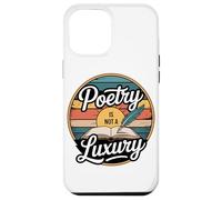 Poetry Is Not A Luxury Retro Sunset Case for iPhone 12 Pro Max