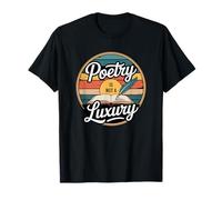 Poetry is Not A Luxury Retro Sunset T-Shirt