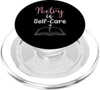 Poetry Is Self Care Mental Health And Healing Verse PopSockets PopGrip for MagSafe