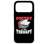 Poetry My Therapy | Books Literature | Lyrics Poet Case for iPhone 17 Pro Max