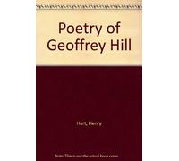 Poetry of Geoffrey Hill