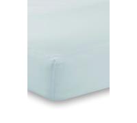 Poetry Plain Dye Fitted Sheet Martex Duck Egg Blue Super King
