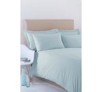 Poetry Plain Dyed Duvet Cover Set Martex Duck Egg Blue Single