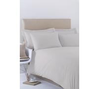 Poetry Plain Dyed Duvet Cover Set Martex Grey Single