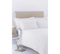 Poetry Plain Dyed Duvet Cover Set Martex White Single