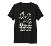Poetry Slam If It Involves Inkspiration Slam Poetry Premium T-Shirt