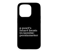 Poetry Speaks From the Heart for Verse and Style Lovers Case for iPhone 15 Pro