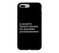 Poetry Speaks From the Heart for Verse and Style Lovers Case for iPhone 7 Plus/8 Plus