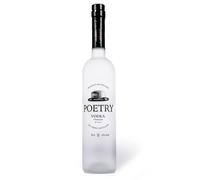 Poetry Spirits Vodka 70cl - 40% ABV - 6 Times Distilled & 6 Times Filtrated - Premium Polish Rye & Wheat Vodka from Local Farms - Ideal for Sipping, Cocktails and Gifting