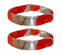 poetry spreading Adjustable Pet Collar for Small Medium Large Dogs & Cats, Reflective Strip for Night Safety, Soft Comfort Pad