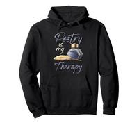 Poetry Therapy Poet Writer Creative Writing Poetry Lover Pullover Hoodie