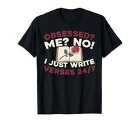 Poetry Verses Literature Creative Writing - Poetry T-Shirt