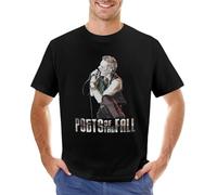 Poets of The Fall Marko Saaresto T-Shirt Short Sleeve tee Aesthetic Clothing Vintage Clothes Mens Vintage t Shirts Black