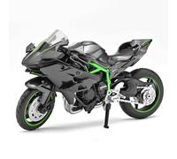 POEWRI For Kawasaki For Ninja H2R Alloy Die-cast Car Motorcycle Model, Static 1:18
