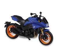 POEWRI For Suzuki Katana 2024 Diecast Motorcycle Model With Steering & Suspension Function Toy Gift 1:18