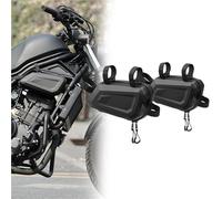POEWRI Motorcycle Side Bag EVA Hard Shell Tool Universal for Rebel 300 500 CMX1100 2017 2018 2019 2020 2021 2022 2023 2024 2025 Frame Saddlebag