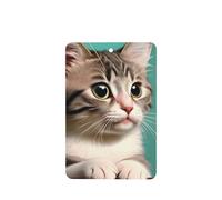 Poezjzw 4pcs A Curious Cat Pattern Lavender Scent Car Aroma Rectangle Hanging Fragrance Applies To Closet Shoe
