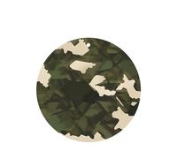 Poezjzw 4pcs Army Camouflage Pattern Lavender Scent Car Aroma Round Shape Hanging Fragrance Applies To Closet Shoe