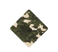 Poezjzw 4pcs Army Camouflage Pattern Lavender Scent Car Aroma Square Hanging Fragrance Applies To Closet Shoe