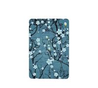 Poezjzw 4pcs Cherry Blossom Pattern Lavender Scent Car Aroma Rectangle Hanging Fragrance Applies To Closet Shoe
