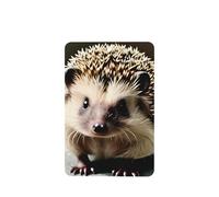 Poezjzw 4pcs Cute Hedgehog Pattern Lavender Scent Car Aroma Rectangle Hanging Fragrance Applies To Closet Shoe