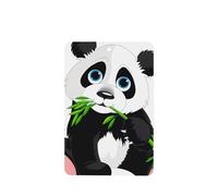 Poezjzw 4pcs Cute Panda Pattern Lavender Scent Car Aroma Rectangle Hanging Fragrance Applies To Closet Shoe