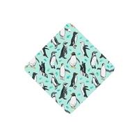 Poezjzw 4pcs Cute Penguins Pattern Lavender Scent Car Aroma Square Hanging Fragrance Applies To Closet Shoe
