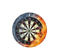 Poezjzw 4pcs Dart Board Pattern Lavender Scent Car Aroma Round Shape Hanging Fragrance Applies To Closet Shoe