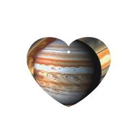 Poezjzw 4pcs Jupiter Landscape Pattern Lavender Scent Car Aroma Heart Shape Hanging Fragrance Applies To Closet Shoe