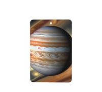 Poezjzw 4pcs Jupiter Landscape Pattern Lavender Scent Car Aroma Rectangle Hanging Fragrance Applies To Closet Shoe