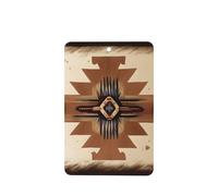 Poezjzw 4pcs Native American Patterns Pattern Lavender Scent Car Aroma Rectangle Hanging Fragrance Applies To Closet Shoe