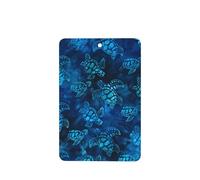 Poezjzw 4pcs Sea Turtle-Blue Pattern Lavender Scent Car Aroma Rectangle Hanging Fragrance Applies To Closet Shoe