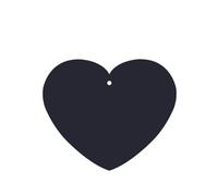 Poezjzw 4pcs Solid Color Black Pattern Lavender Scent Car Aroma Heart Shape Hanging Fragrance Applies To Closet Shoe