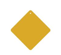 Poezjzw 4pcs Solid Color Gold Pattern Lavender Scent Car Aroma Square Hanging Fragrance Applies To Closet Shoe