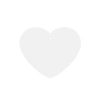 Poezjzw 4pcs Solid Color White Pattern Lavender Scent Car Aroma Heart Shape Hanging Fragrance Applies To Closet Shoe