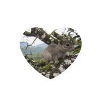 Poezjzw 4pcs Squirrel In Ancient Tree Pattern Lavender Scent Car Aroma Heart Shape Hanging Fragrance Applies To Closet Shoe