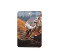 Poezjzw 4pcs Strange Beasts Pattern Lavender Scent Car Aroma Rectangle Hanging Fragrance Applies To Closet Shoe