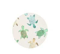 Poezjzw 4pcs Turtle Write Pattern Lavender Scent Car Aroma Round Shape Hanging Fragrance Applies To Closet Shoe