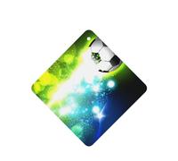 Poezjzw 6pcs Cool Soccer Ball Pattern Lavender Scent Car Aroma Square Hanging Fragrance Applies To Closet Shoe