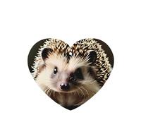 Poezjzw 6pcs Cute Hedgehog Pattern Lavender Scent Car Aroma Heart Shape Hanging Fragrance Applies To Closet Shoe