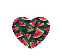 Poezjzw 6pcs Dream Watermelon Pattern Lavender Scent Car Aroma Heart Shape Hanging Fragrance Applies To Closet Shoe