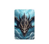 Poezjzw 6pcs Flying Dragon Pattern Lavender Scent Car Aroma Rectangle Hanging Fragrance Applies To Closet Shoe
