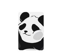 Poezjzw 6pcs Funny Panda Pattern Lavender Scent Car Aroma Rectangle Hanging Fragrance Applies To Closet Shoe