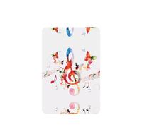 Poezjzw 6pcs Music Butterfly Pattern Lavender Scent Car Aroma Rectangle Hanging Fragrance Applies To Closet Shoe
