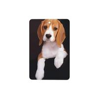 Poezjzw 6pcs Ovely Pet Dog Beagle Pattern Lavender Scent Car Aroma Rectangle Hanging Fragrance Applies To Closet Shoe