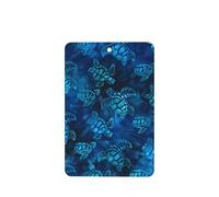 Poezjzw 6pcs Sea Turtle-Blue Pattern Lavender Scent Car Aroma Rectangle Hanging Fragrance Applies To Closet Shoe