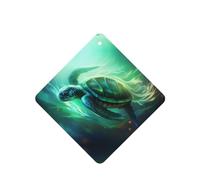 Poezjzw 6pcs Sea Turtle Swimming Pattern Lavender Scent Car Aroma Square Hanging Fragrance Applies To Closet Shoe